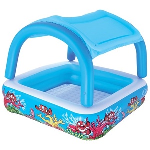 Bestway Bazen za igru sa nadstrešnicom Beach Buddy 1.40x1.40x1.14m