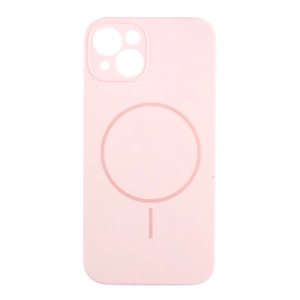 Magsafe Lux iPhone 15, Powder Pink Silikonska Maska