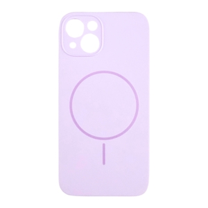 Magsafe Lux iPhone 15, Lila Silikonska Maska