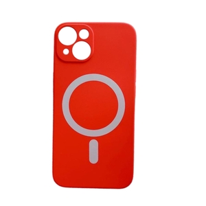 Magsafe Color iPhone 15, Red Silikonska Maska