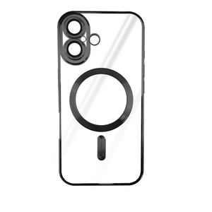 Magsafe iPhone 16, Black Silikonska Maska