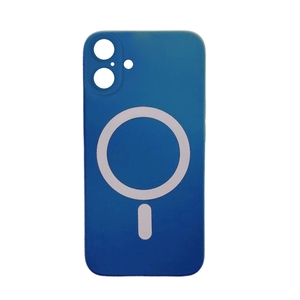 Magsafe Color iPhone 16, Navy Blue Silikonska Maska