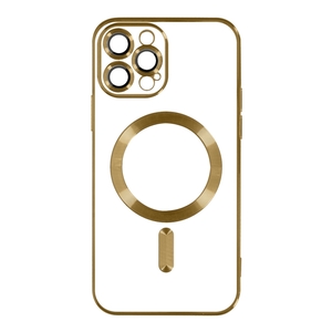 Magsafe iPhone 16 Pro Max, Gold Silikonska Maska