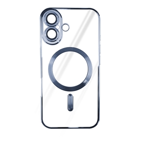 Magsafe iPhone 16, Blue Silikonska Maska