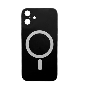 Magsafe Color iPhone 16, Black Silikonska Maska