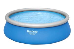 Bestway Bazen na naduvavanje sa filter pumpom i merdevinama - 457x122 cm FFA 640