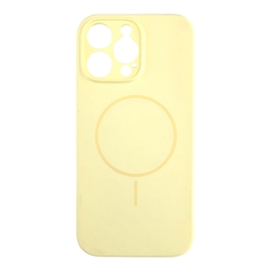 Magsafe Lux iPhone 16 Pro Max, Yellow Silikonska Maska