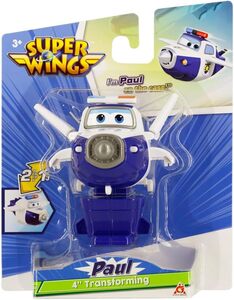 SUPER WINGS 10cm transformacija Paul