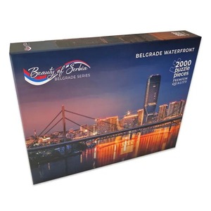 Beauty of Serbia Puzzle -Beograd na vodi 2000 pcs