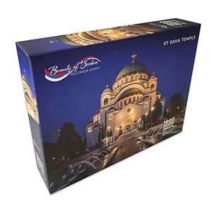 Beauty of Serbia Puzzle -Hram Svetog Save 1000 pcs