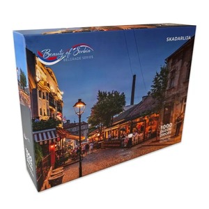 Beauty of Serbia Puzzle - Skadarlija 1000 pcs