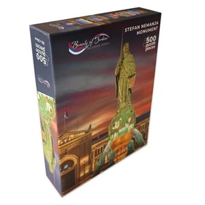Beauty of Serbia Puzzle - Spomenik Stefanu Nemanji 500 pcs