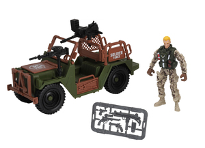 Soldier Force patrola na misiji atv playset