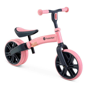 Yvolution Velo junior balance bicikl roze