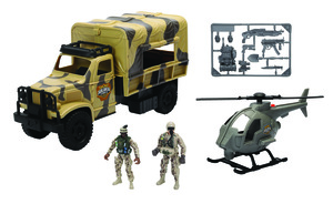 Soldier Force kamion transporter playset