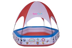 Jilong Bazen za decu Circos sa nadstrešnicom 223x208x163cm