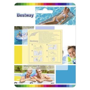 Bestway Zakrpa za bazene 6.5cmx6.5cm (10 kom) 61473