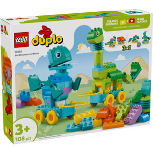 LEGO 3u1 Dinosaurusi na točkovima 10451
