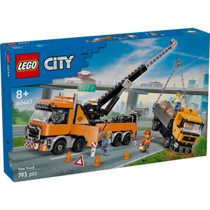LEGO Veliki šlep kamion sa dizalicom 60467