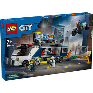 LEGO Policijski kamion – mobilna kriminalistička laboratorija 60418