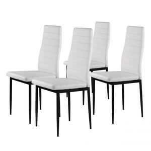 ModernHome Trepezarijske stolice set 4 kom Tami eko koža White DC855-4 WHITE