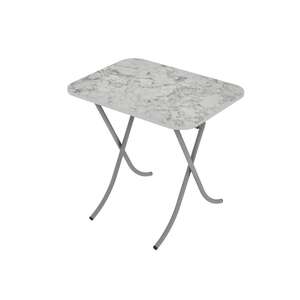 Alesta AL10026CM sto višenamenski sklopivi crni mermer 60X80CM