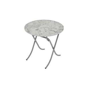 Alesta AL10038CM sto višenamenski sklopivi tekstura crni mermer 80 cm