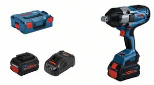 BOSCH Professional akumulatorski udarni odvrtač GDS 18V-1050 H, 2x8.0Ah ProCORE18V akumulator, brzi punjač GAL 1880 CV, L-BOXX 136 kofer