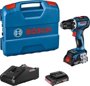 BOSCH Professional akumulatorska bušilica-odvrtač GSR 18V-90 C, 2x2.0Ah akumulator, punjač GAL 18V-40, L-kofer