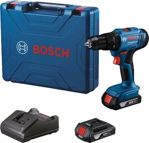 BOSCH Professional aku udarna bušilica GSB 183-LI (2x 2Ah + GAL 18V-20+kofer)