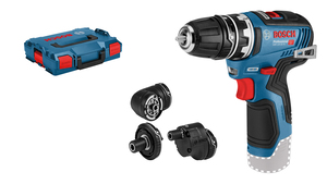 BOSCH Professional GSR 12V-35 FC (full set nastavaka) akumulatorska bušilica-odvrtač, solo alat u L-BOXX-u