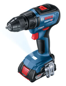 BOSCH Professional akumulatorska bušilica-odvrtač GSR 18V-50 (2x 5,0 Ah, L-BOXX)