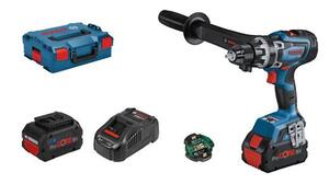 BOSCH Professional akumulatorska bušilica-odvrtač GSR 18V-150 C, 2x8.0Ah ProCore akumulator, punjač GAL 1880 CVl, L-Boxx kofer