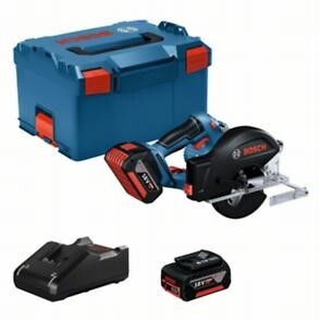 BOSCH Professional akumulatorska kružna testera GKM 18V-50, 2x5.0Ah akumulator, punjač GAL18V-40, L-BOXX kofer