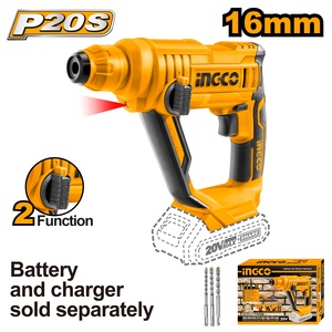 INGCO Aku hamer 1,5 J Solo CRHLI1601