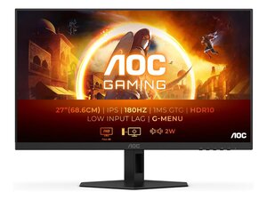 Monitor 27 AOC 27G4XE, IPS, 180Hz, 1ms, HDMIx2, DP, gaming