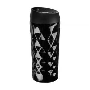 Dajar DJ84572 termos šolja sa dvostrukim zidom 400ml 3d dekoracija crna