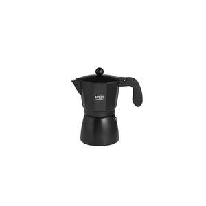 Adler AD4421 Džezva za espresso kafu 6 šoljica 320ml crna