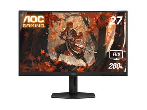 Monitor 27 AOC C27G4ZXE, FHD, VA, 280Hz, 1ms, HDMIx2, DP, Zakrivljen, gaming