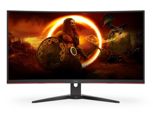 Monitor 31.5 AOC C32G2ZE/BK, FHD, VA, 240Hz, 0.5ms, HDMIx2, DP, Zakrivljen, gaming