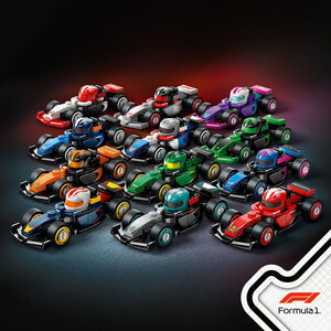 LEGO kolekcionarske formule F1® – kompletna serija 71049