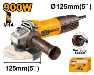 INGCO Brusilica sa pot.900W/125MM AG900285