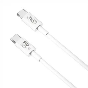 XO NB-Q190A, Tip-C na Tip-C, 60W, 1m, Beli Kabl