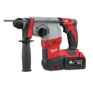 Milwaukee Bušilica mode SDS-plus čekić 18 V, 4,0 Ah, HEAVY DUTY, u kutiji, sa 2 baterije i punjačem HD18 H-402C