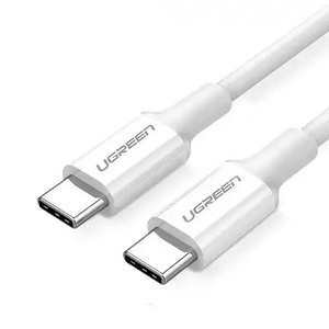 Ugreen US264, USB 2.0 Type-C na Type-C, 1m, White Kabl