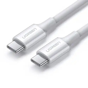 Ugreen US300, USB 2.0 Type-C na Type-C, 2m, 5A, White Kabl