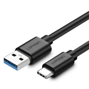 Ugreen US184, USB-A 3.0 na Type-C, 2m, 3A, Black Kabl