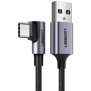 Ugreen US284, USB-A na Type-C, 1m, 3A, Black Ugaoni Kabl