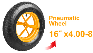 INGCO Točak za kolica 16"X4.00-8 HHWB64010-P