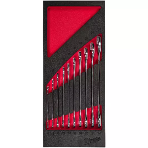 Milwaukee set ključeva u umetku od pene, 10 delova 4932493629